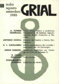 Grial : revista galega de cultura. Núm. 69, 1980 | Biblioteca Virtual Miguel de Cervantes