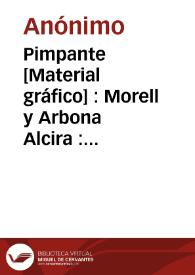 Pimpante [Material gráfico] : Morell y Arbona Alcira : selectas naranjas | Biblioteca Virtual Miguel de Cervantes