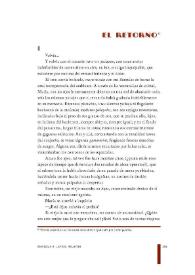 El retorno / Enrique K. Laygo | Biblioteca Virtual Miguel de Cervantes