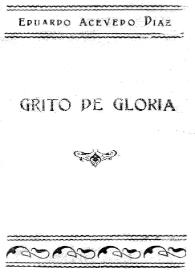 Grito de gloria | Biblioteca Virtual Miguel de Cervantes