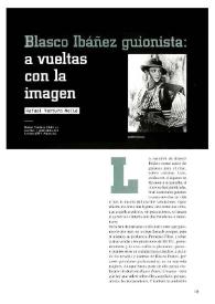 Blasco Ibáñez guionista: a vueltas con la imagen / Rafael Ventura Meliá | Biblioteca Virtual Miguel de Cervantes