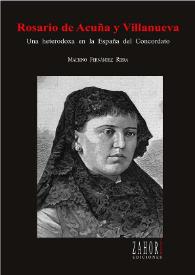 Rosario de Acuña y Villanueva. Una heterodoxa en la España del Concordato / Macrino Fernández Riera | Biblioteca Virtual Miguel de Cervantes