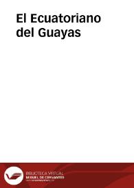 El Ecuatoriano del Guayas | Biblioteca Virtual Miguel de Cervantes