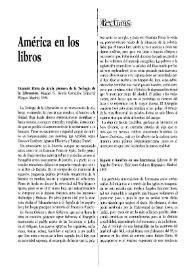 Cuadernos Hispanoamericanos, núm. 553-554 (julio-agosto 1996). América en los libros | Biblioteca Virtual Miguel de Cervantes