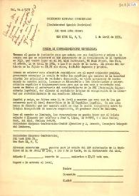 Comida de confraternización republicana. Acto organizado por las Sociedades Hispanas Confederadas. 1 de Abril de 1956 | Biblioteca Virtual Miguel de Cervantes