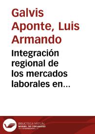 Integración regional de los mercados laborales en Colombia, 1984-2000 | Biblioteca Virtual Miguel de Cervantes