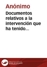 Documentos relativos a la intervención que ha tenido el gobierno del Ecuador en la pacificación del Cantón de Pasto | Biblioteca Virtual Miguel de Cervantes