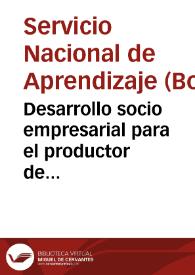 Desarrollo socio empresarial para el productor de muebles: Selección y preparación de materiales - Módulo 4 | Biblioteca Virtual Miguel de Cervantes