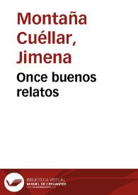 Once buenos relatos | Biblioteca Virtual Miguel de Cervantes