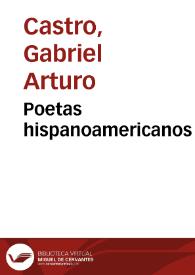 Poetas hispanoamericanos | Biblioteca Virtual Miguel de Cervantes