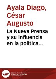 La Nueva Prensa y su influencia en la política colombiana de los años sesenta | Biblioteca Virtual Miguel de Cervantes