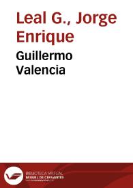Guillermo Valencia | Biblioteca Virtual Miguel de Cervantes