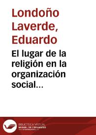 El lugar de la religión en la organización social muisca | Biblioteca Virtual Miguel de Cervantes