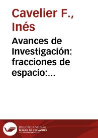 Avances de Investigación: fracciones de espacio: amazonas / Proyecto arqueológico Valle de la Plata | Biblioteca Virtual Miguel de Cervantes