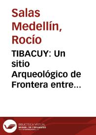 TIBACUY: Un sitio Arqueológico de Frontera entre grupos indígenas del Altiplano cundiboyacense y el Valle Medio del Magdalena | Biblioteca Virtual Miguel de Cervantes