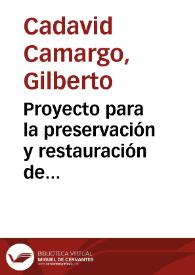 Proyecto para la preservación y restauración de "Pueblito" -Parque Nacional Tairona- (ICAN - FIAN) | Biblioteca Virtual Miguel de Cervantes