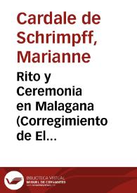 Rito y Ceremonia en Malagana (Corregimiento de El Bolo, Palmira, Valle del Cauca) | Biblioteca Virtual Miguel de Cervantes