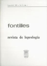 Fontilles. Revista de Leprología. Vol. X, 1975-1976 | Biblioteca Virtual Miguel de Cervantes