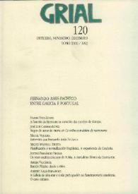 Grial : revista galega de cultura. Núm. 120, 1993 | Biblioteca Virtual Miguel de Cervantes