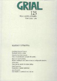 Grial : revista galega de cultura. Núm. 123, 1994 | Biblioteca Virtual Miguel de Cervantes