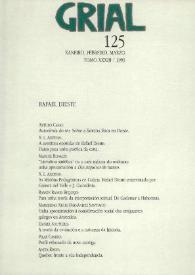 Grial : revista galega de cultura. Núm. 125, 1995 | Biblioteca Virtual Miguel de Cervantes