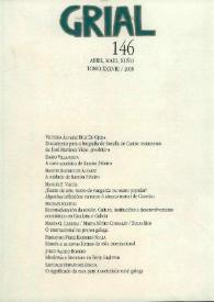 Grial : revista galega de cultura. Núm. 146, 2000 | Biblioteca Virtual Miguel de Cervantes