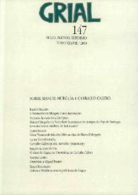 Grial : revista galega de cultura. Núm. 147, 2000 | Biblioteca Virtual Miguel de Cervantes