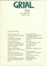 Grial : revista galega de cultura. Núm. 154, 2002 | Biblioteca Virtual Miguel de Cervantes