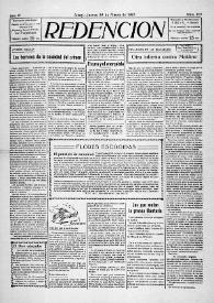 Redención. Núm. 107, 29 de marzo de 1923 | Biblioteca Virtual Miguel de Cervantes