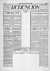 Redención. Núm. 131, 26 de septiembre de 1923 | Biblioteca Virtual Miguel de Cervantes