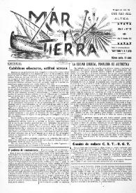 Mar y Tierra : Semanario de Lucha. Núm. 17, 15 de diciembre de 1937 | Biblioteca Virtual Miguel de Cervantes