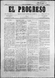 El Progreso : Periódico Democrático de la Marina. Núm. 13, 20 de noviembre de 1884 | Biblioteca Virtual Miguel de Cervantes