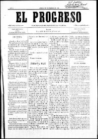 El Progreso : Periódico Democrático de la Marina. Núm. 15, 4 de diciembre de 1884 | Biblioteca Virtual Miguel de Cervantes
