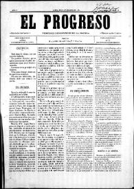 El Progreso : Periódico Democrático de la Marina. Núm. 17, 18 de diciembre de 1884 | Biblioteca Virtual Miguel de Cervantes