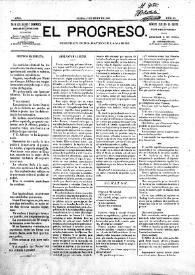 El Progreso : Periódico Democrático de la Marina. Núm. 47, 17 de mayo de 1885 | Biblioteca Virtual Miguel de Cervantes