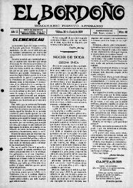 El Bordoño : Semanario Festivo-Literario. Núm. 55, 30 de junio de 1907 | Biblioteca Virtual Miguel de Cervantes