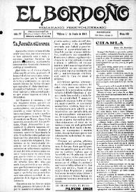 El Bordoño : Semanario Festivo-Literario. Núm. 152, 1º de junio de 1913 | Biblioteca Virtual Miguel de Cervantes