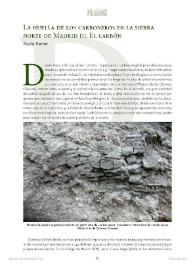 La huella de los carboneros en la sierra norte de Madrid (I). El carbón / Nuria Ferrer | Biblioteca Virtual Miguel de Cervantes