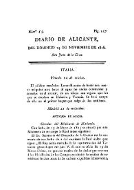 Diario de Alicante. Núm. 55, 24 de noviembre de 1816 | Biblioteca Virtual Miguel de Cervantes