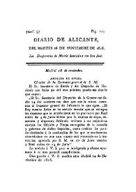 Diario de Alicante. Núm. 57, 26 de noviembre de 1816 | Biblioteca Virtual Miguel de Cervantes