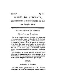 Diario de Alicante. Núm. 58, 27 de noviembre de 1816 | Biblioteca Virtual Miguel de Cervantes