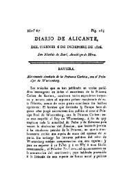 Diario de Alicante. Núm. 67, 6 de diciembre de 1816 | Biblioteca Virtual Miguel de Cervantes