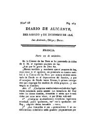 Diario de Alicante. Núm. 68, 7 de diciembre de 1816 | Biblioteca Virtual Miguel de Cervantes