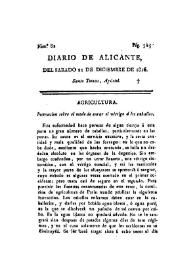 Diario de Alicante. Núm. 82, 21 de diciembre de 1816 | Biblioteca Virtual Miguel de Cervantes