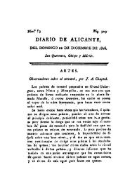 Diario de Alicante. Núm. 83, 22 de diciembre de 1816 | Biblioteca Virtual Miguel de Cervantes