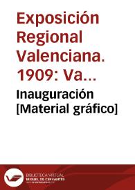 Inauguración [Material gráfico] | Biblioteca Virtual Miguel de Cervantes