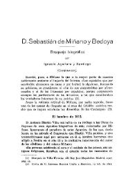 Don Sebastián de Miñano y Bedoya. Bosquejo biográfico (Continuación) / por Ignacio Aguilera y Santiago | Biblioteca Virtual Miguel de Cervantes