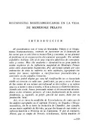 Hispanistas norteamericanos en la vida de Menéndez Pelayo / Ángel Raimundo Fernández y González | Biblioteca Virtual Miguel de Cervantes