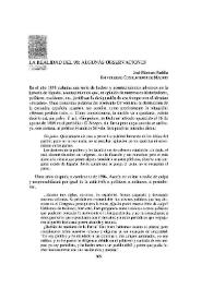 La realidad del 98: algunas observaciones / José Montero Padilla | Biblioteca Virtual Miguel de Cervantes