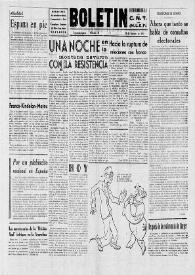 CNT : Boletín Interior del Movimiento Libertario Español en Francia. Segunda época, núm. 24, 12 de septiembre de 1945 | Biblioteca Virtual Miguel de Cervantes